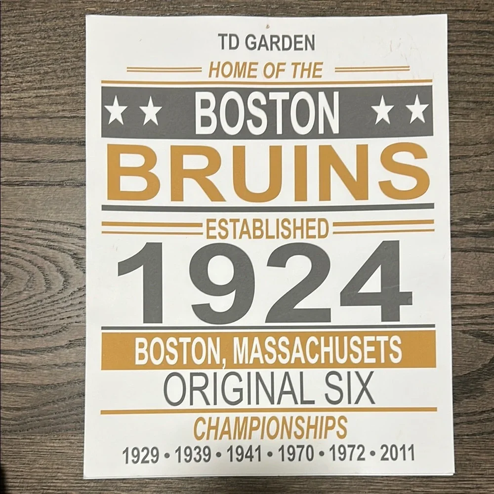 Boston Sports Team Wall Art - Picture 3 of 5